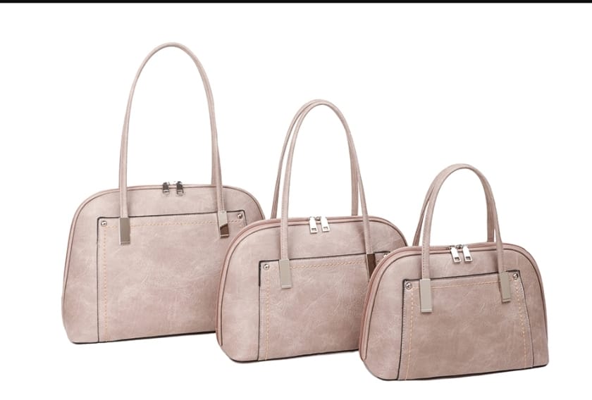 Genuine Leather Bag 3 Sets