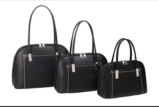 Genuine Leather Bag 3 Sets