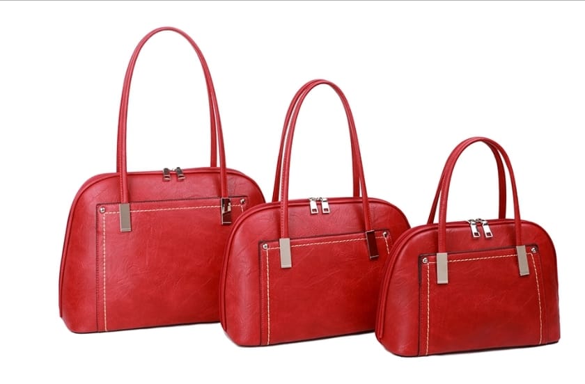 Genuine Leather Bag 3 Sets
